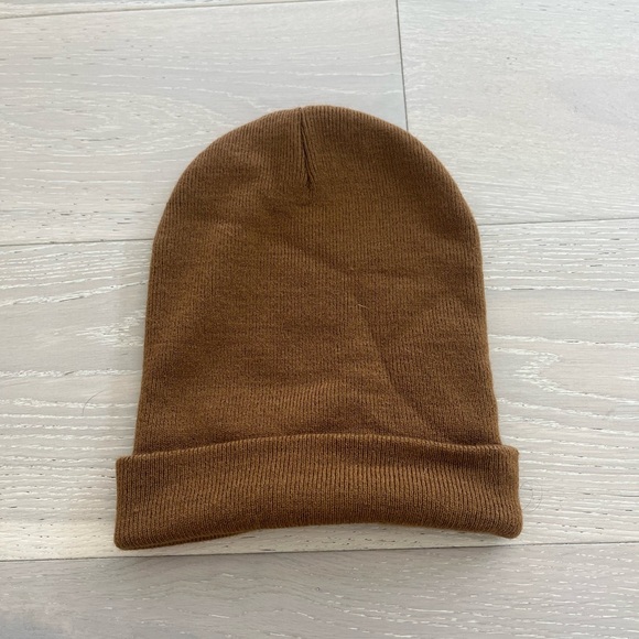 Carhartt men’s brown Beanie hat - Picture 3 of 4